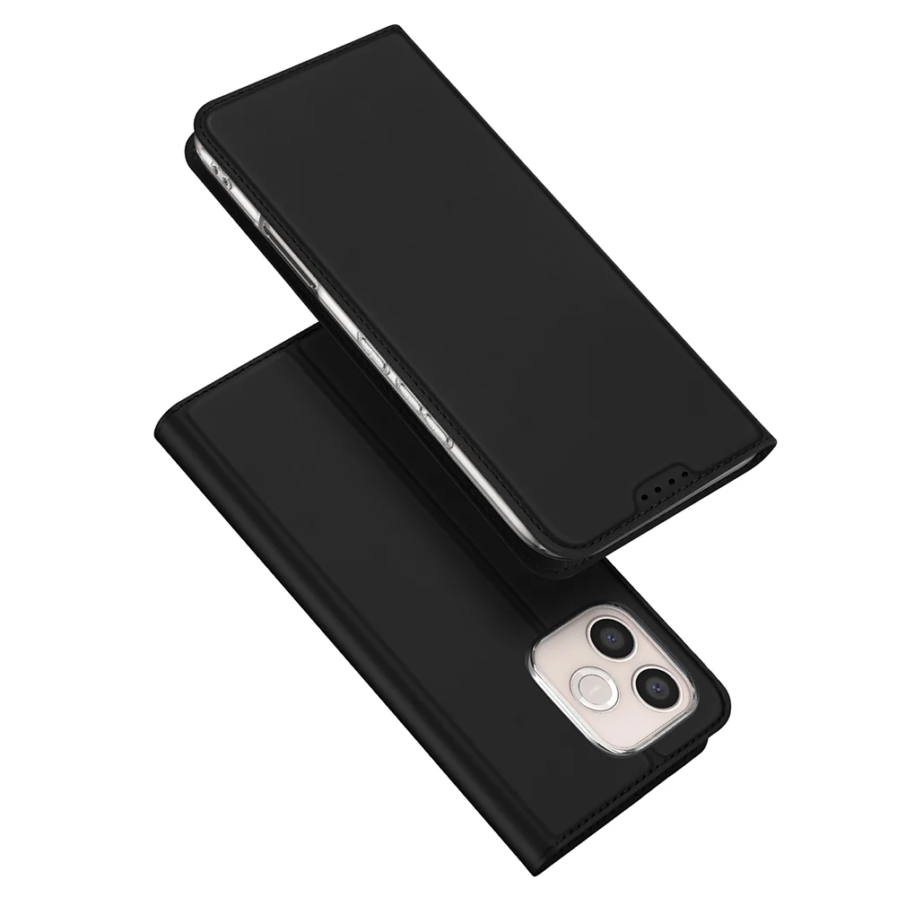 Custodia per Honor 600 Lite, DUX DUCIS, Skin Pro, Nera — 1