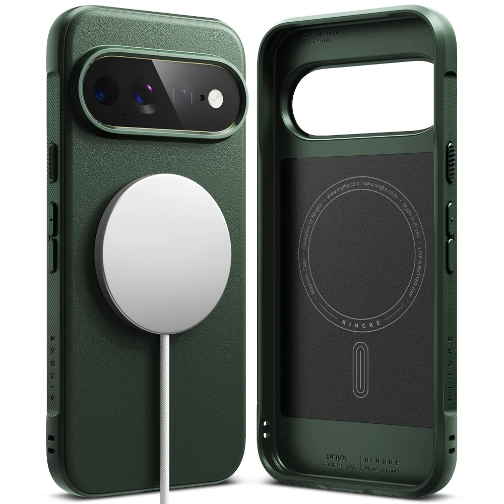 Custodia MagSafe per Google Pixel 11 Pro XL, Ringke, Onyx, Verde Scuro — 1