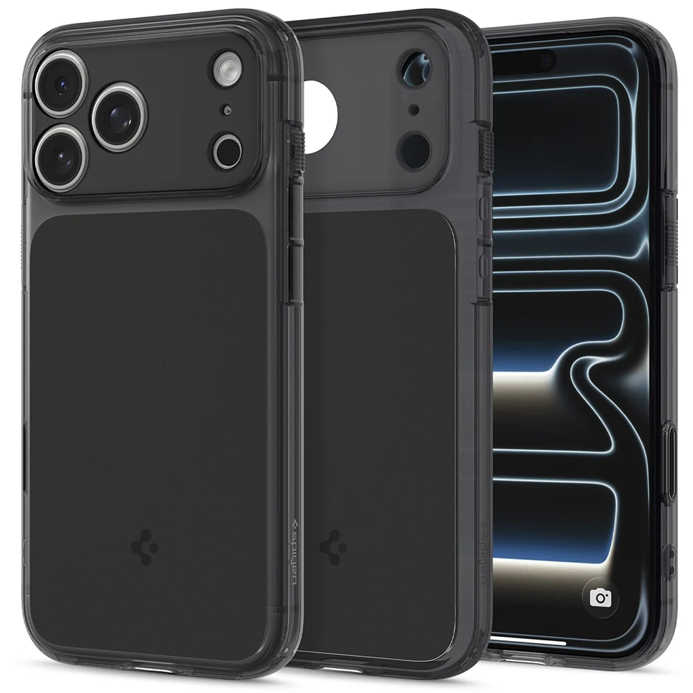 Custodia MagSafe per Apple iPhone 18 Pro Max / 17 Pro Max, Spigen, Ultra Hybrid T, Nero Opaco ACS12134 — 1