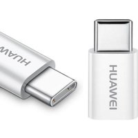 Adattatore Dati e Ricarica microUSB - USB-C Huawei AP52, Bianco 4071259