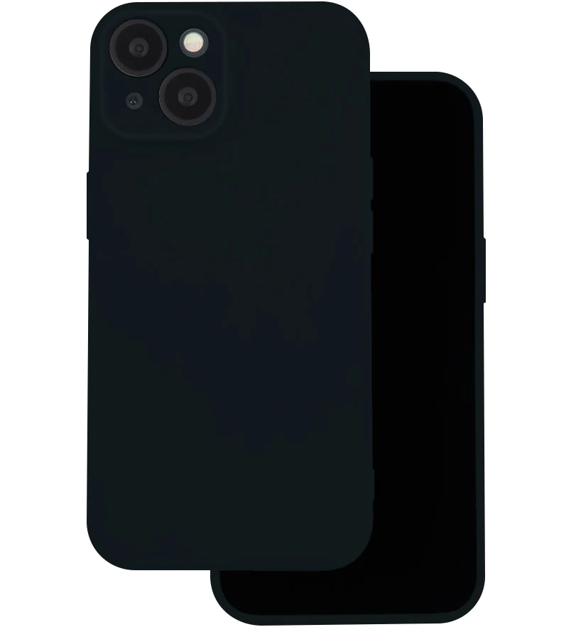 Custodia per Samsung Galaxy A18 5G A186 / A18 4G A185 / A17 4G A175 / A17 5G A176, OEM, Silicone, Nera — 1