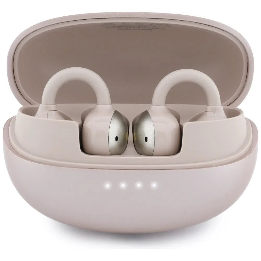 Auricolare Bluetooth Guess Finitura Metallica Parti Elettroporate Classico, TWS, Rosa — 1