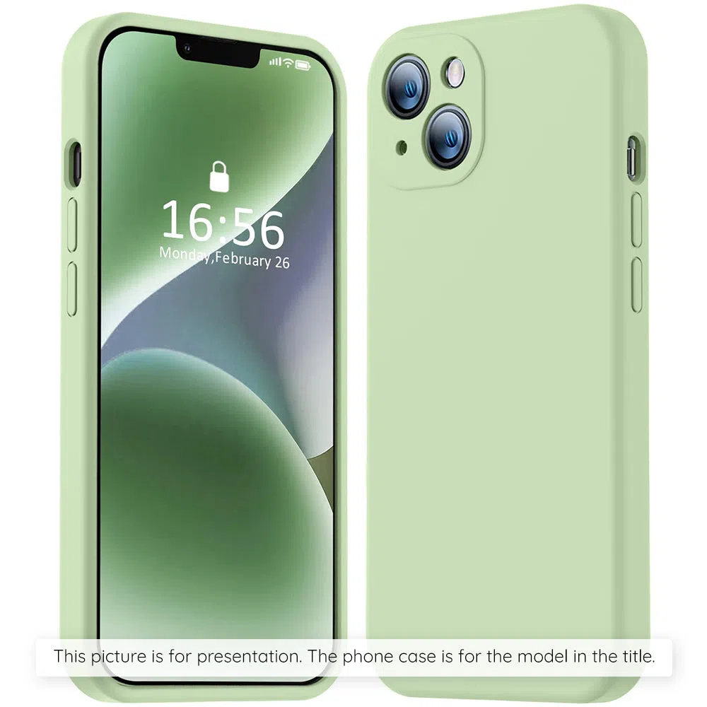 Custodia per Google Pixel 10a, Techsuit, SoftFlex, Verde Chiaro — 1