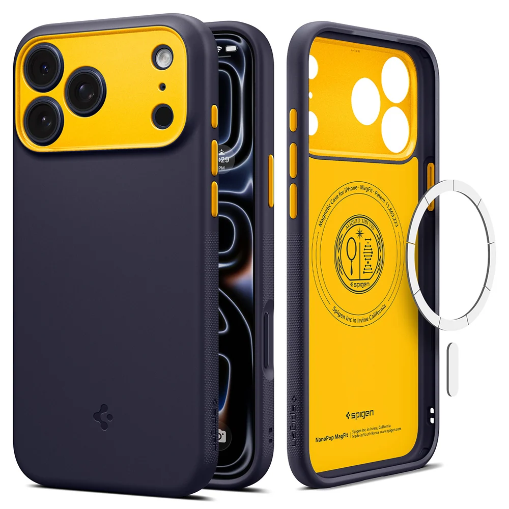 Custodia MagSafe per Apple iPhone 18 Pro / 17 Pro, Spigen, Caseology Nano Pop, Viola ACS12178 — 1