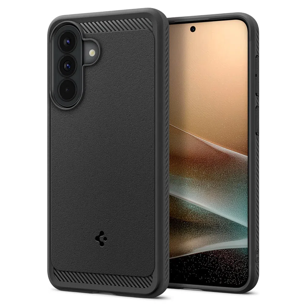 Custodia per Samsung Galaxy A27 5G, Spigen, Rugged Armor, Nera ACS11312 — 1