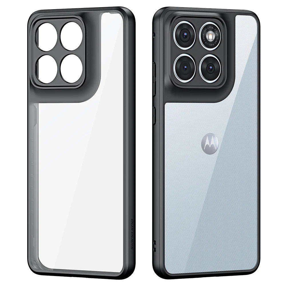 Custodia per Motorola Edge 70 Fusion, DUX DUCIS, Aimo, Nera — 1