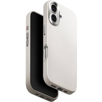Custodia per Apple iPhone 17, UNIQ, Lyden Leatherette, Grigio