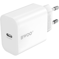 Caricabatterie Rete BWOO CDA233, 20W, 3A, 1 x USB-C, Bianco