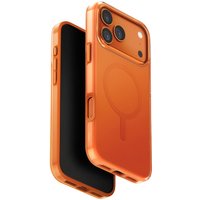 Custodia MagSafe per Apple iPhone 17 Pro, UNIQ, Clario MagClick, Arancione