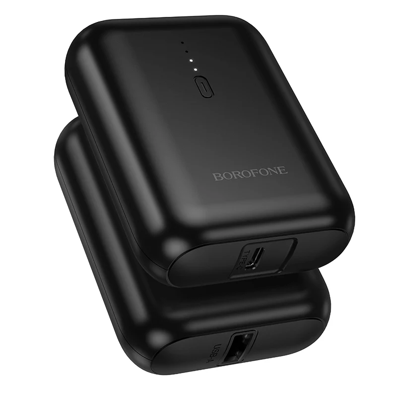 Batteria Esterna Borofone BJ81 Stability, 5000mAh, 10W, 1 x USB-A, Nera — 1