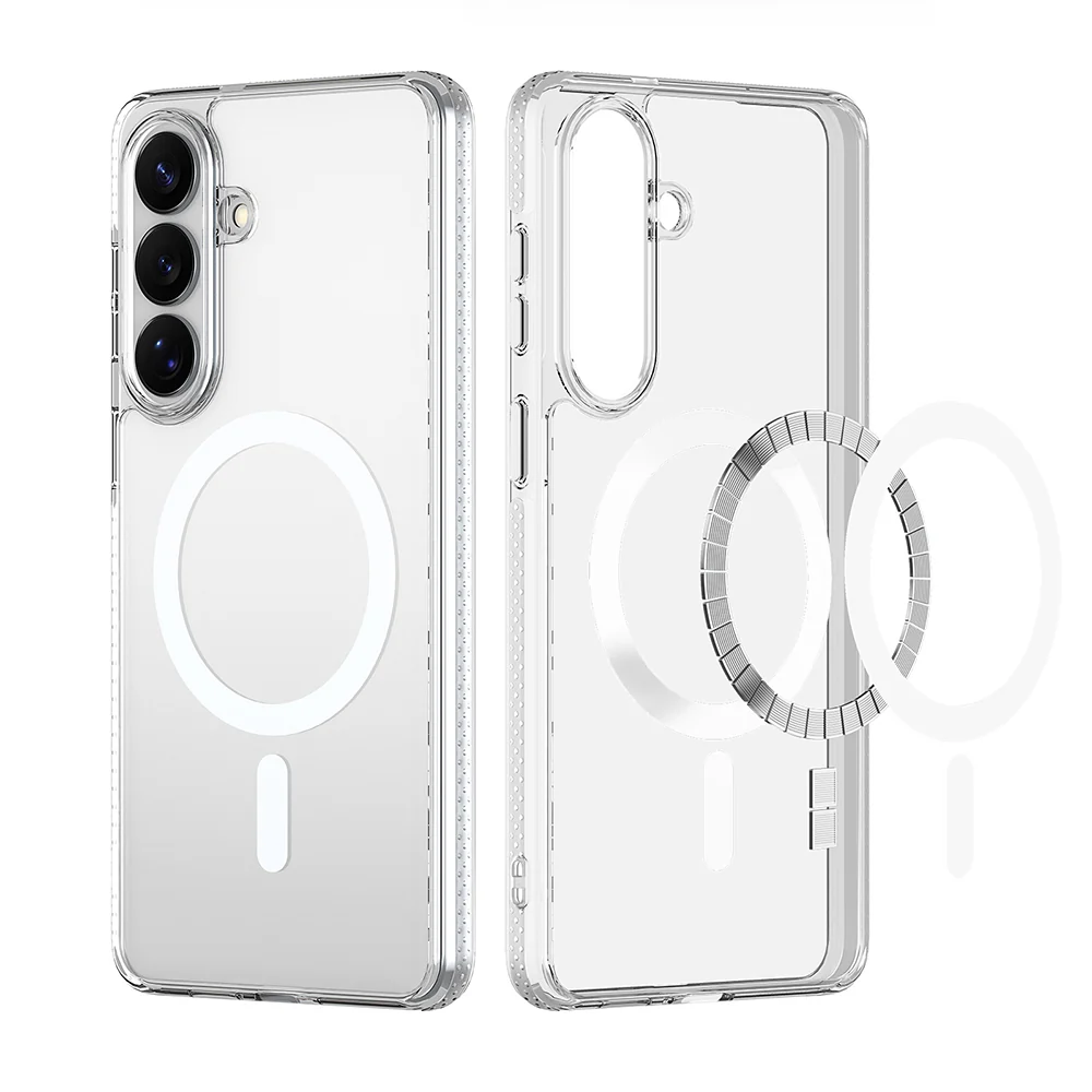 Custodia MagSafe per Samsung Galaxy S26 Plus S947, DUX DUCIS, Sottile, Trasparente — 1