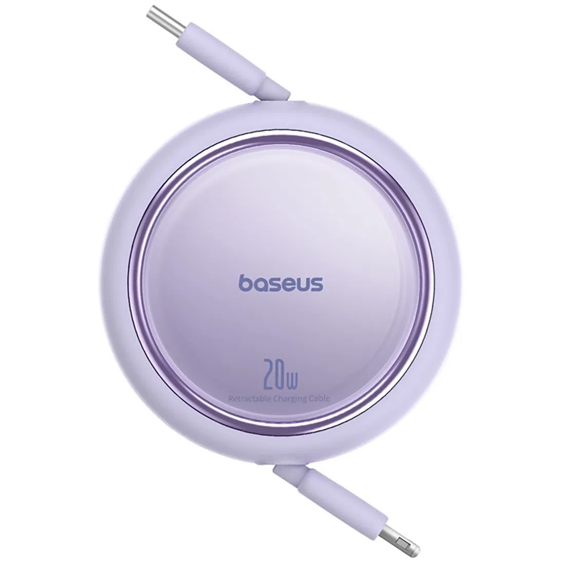 Cavo Dati e Ricarica USB-C - Lightning Baseus Free2Pull Mini Retrattile, 20W, Viola P10364501511-00 — 1