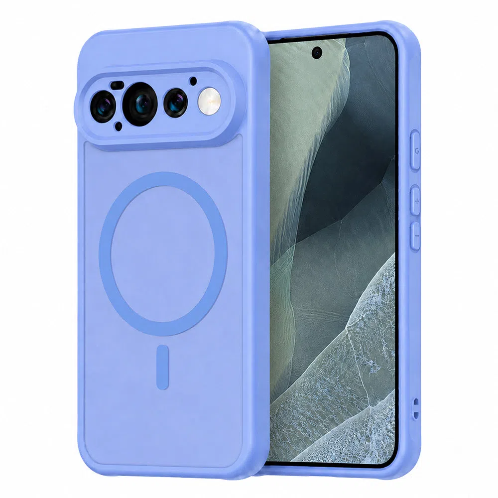 Custodia MagSafe per Google Pixel 11 Pro, Techsuit, HaloFrost II, Blu — 1
