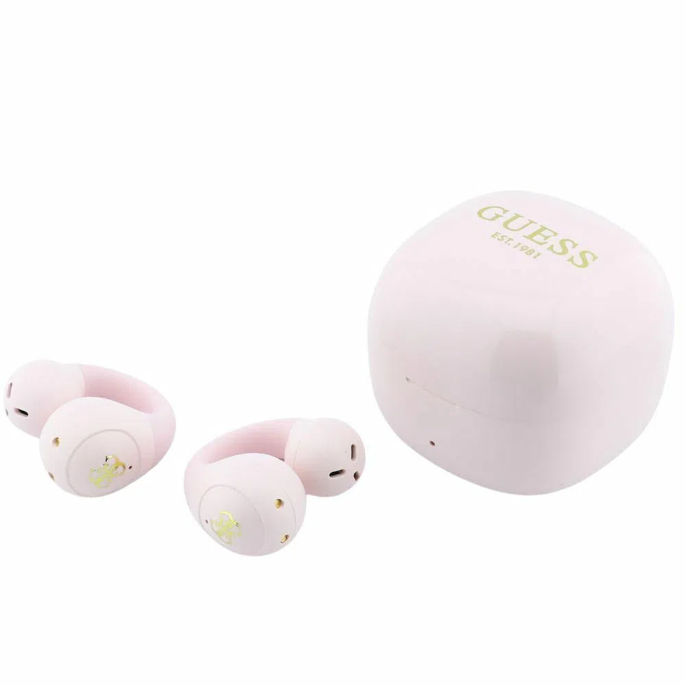 Auricolare Bluetooth Guess Mini Classic, TWS, Rosa — 1