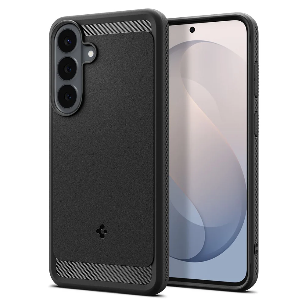 Custodia per Samsung Galaxy S26 FE S741, Spigen, Rugged Armor, Nera ACS11639 — 1