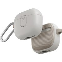Custodia UNIQ Clyde per Apple AirPods 4, Grigio Beige