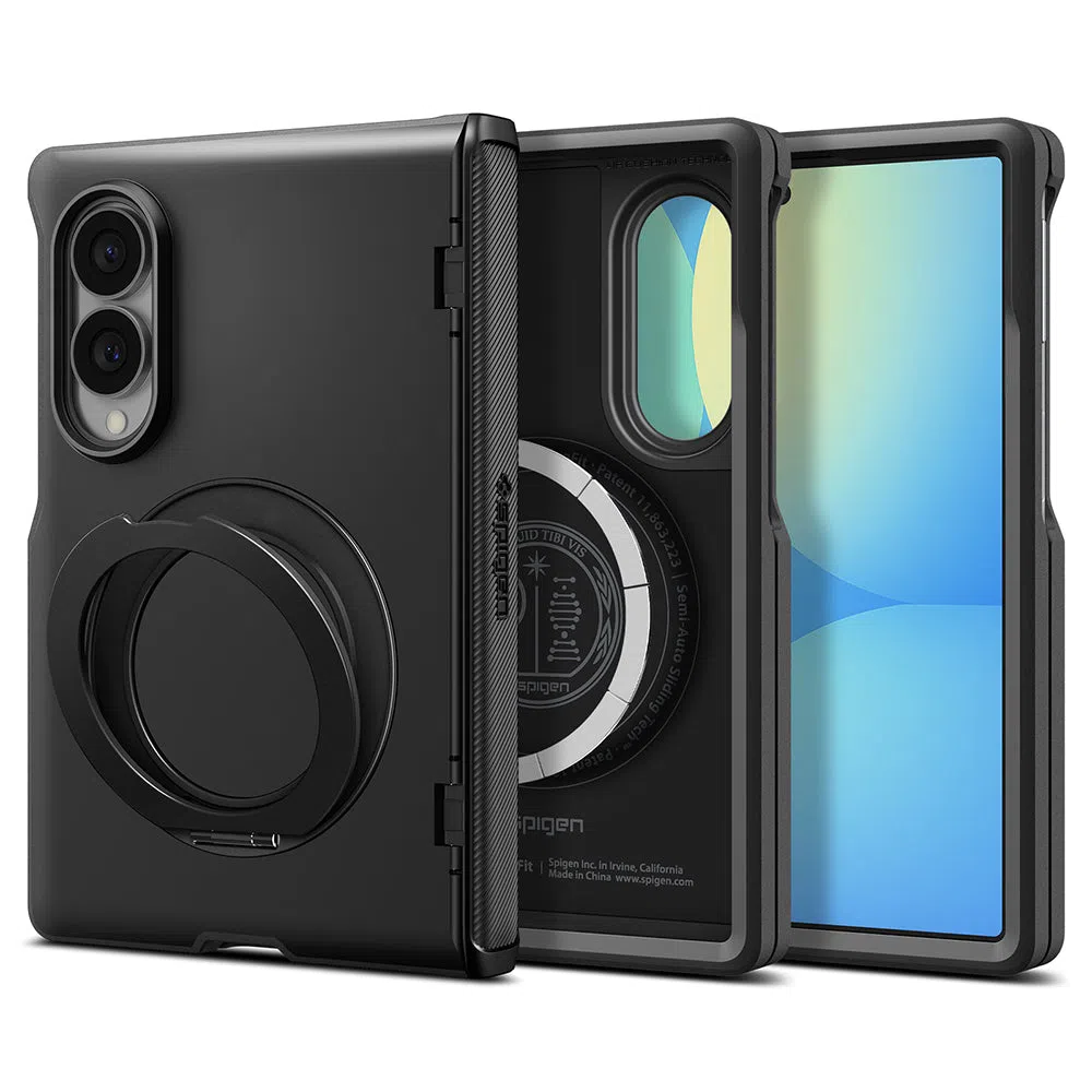 Custodia MagSafe per Samsung Galaxy Z Fold8 F971, Spigen, Slim Armor Pro S, Nera ACS11779 — 1