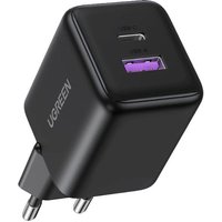 Caricabatterie Retea UGREEN X516, 30W, 3A, 1 x USB-A - 1 x USB-C, Nero