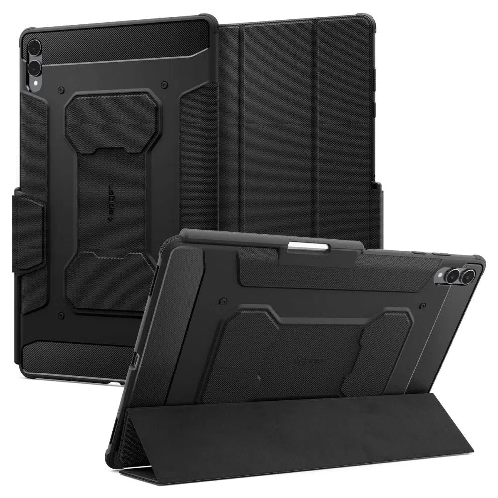 Custodia per Samsung Galaxy Tab S11 Ultra, Spigen, Rugged Armor Pro, Nera ACS10150 — 1