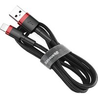 Cavo Dati e Ricarica USB-A - Lightning Baseus Cafule, 18W, 2m, Rosso CALKLF-C19