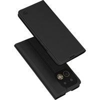 Custodia per Realme 16 Pro+, Techsuit, Magskin Book, Nera
