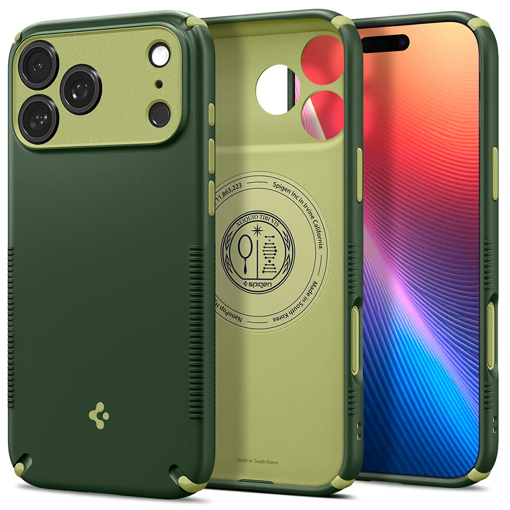 Custodia MagSafe per Apple iPhone 18 Pro Max / 17 Pro Max, Spigen, Caseology Nano Pop Hybrid, Verde ACS12139 — 1