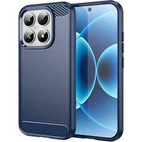 Custodia per Xiaomi 17, Techsuit, Carbonio, Blu