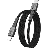 Cavo Dati e Ricarica USB-C - USB-C Tech-Protect Ultraboost DNA MagTwist, 100W, 2m, Grigio