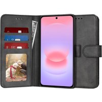 Custodia per Samsung Galaxy A37 5G, Techsuit, Diary Book, Nera