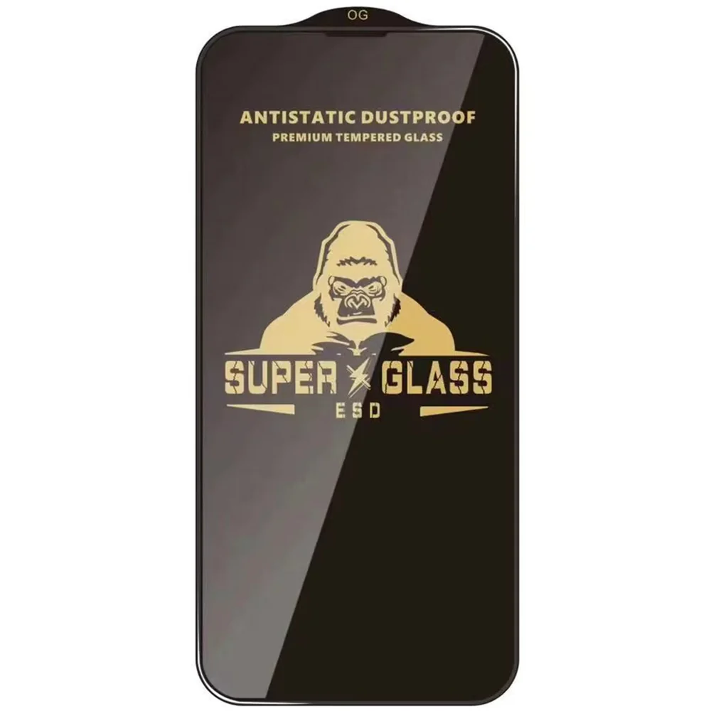 Pellicola protettiva per schermo Techsuit per Samsung Galaxy A27 5G, Vetro temperato, Full Glue, Nero — 1