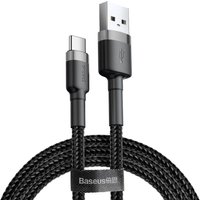 Cavo Dati e Ricarica USB-A - USB-C Baseus Cafule, 60W, 1m, Grigio CATKLF-BG1