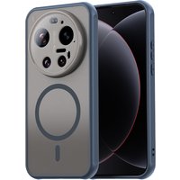Custodia MagSafe per Xiaomi 17 Ultra, Techsuit, HaloFrost II, Blu Navy