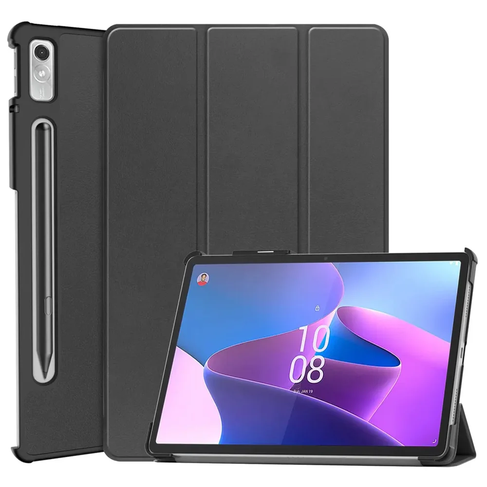 Custodia per Lenovo Tab P11 Pro Gen 2, Techsuit, FoldPro, Nera — 1