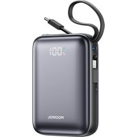 Batteria Esterna Joyroom JR-PBF29, 20000mAh, 22.5W, QC + PD, 1 x Lightning - 2 x USB-C, Nera