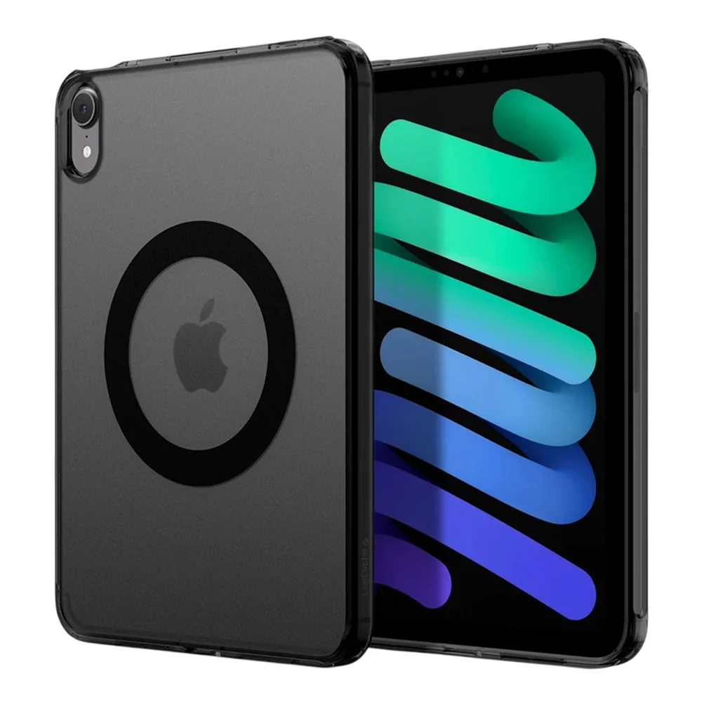 Custodia per Apple iPad mini 2024 / mini 2021, Spigen, Ultra Hybrid MagFit, Nero Satinato ACS11624 — 1