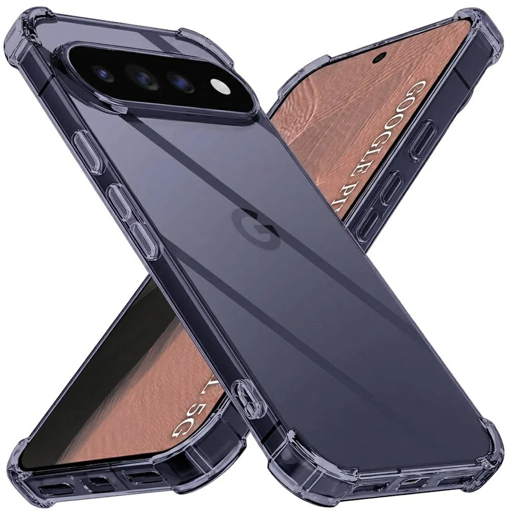 Custodia per Google Pixel 11 Pro XL, Techsuit, Shockproof Clear, Fumè — 1