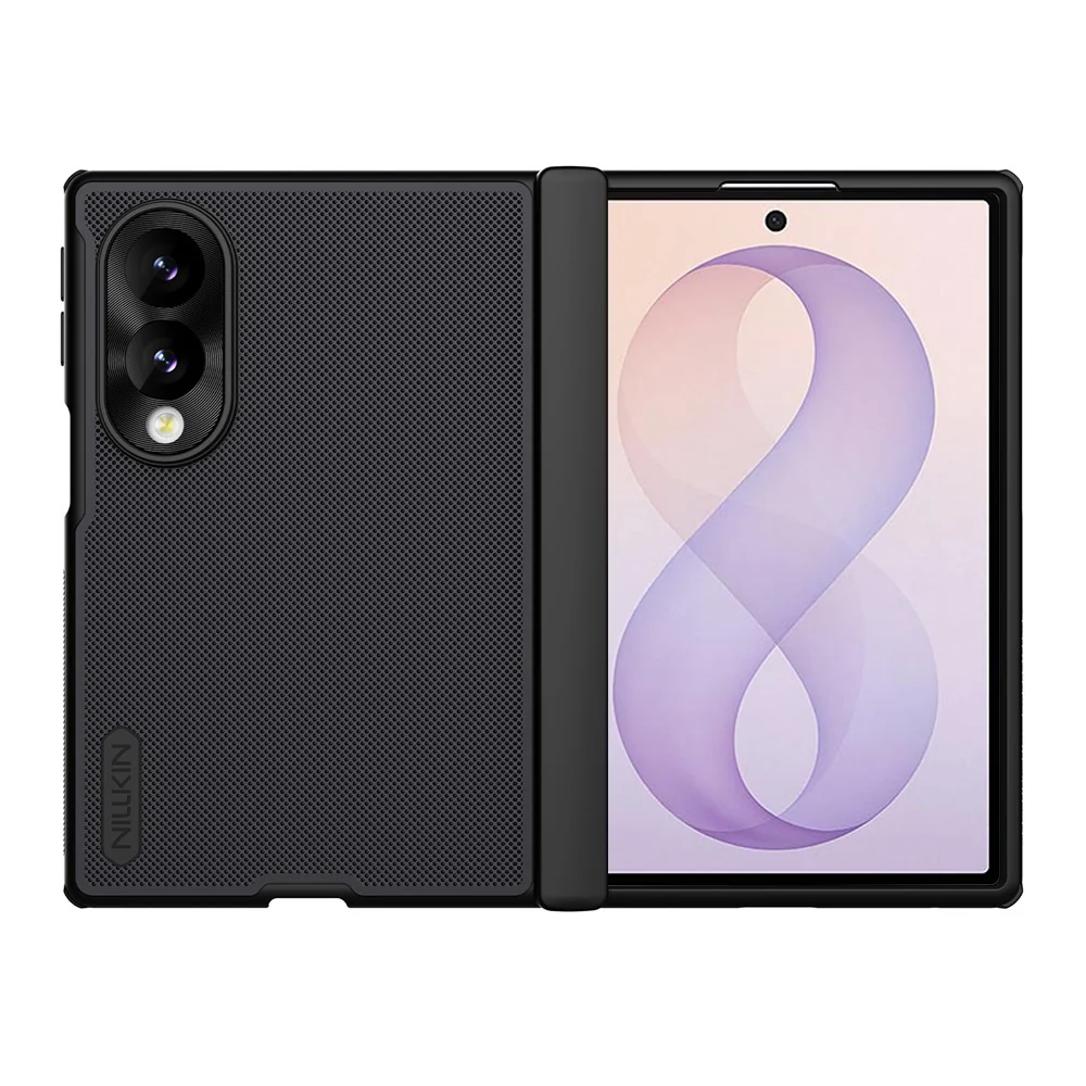 Custodia MagSafe per Samsung Galaxy Z Fold8 F971, Nillkin, Super Frosted Shield, Nera — 1