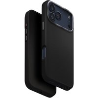 Custodia per Apple iPhone 17 Pro, UNIQ, Lyden Leatherette, Nera