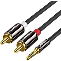 Cavo Audio 3.5mm - 2 x RCA UGREEN AV116, 1.5m, Nero