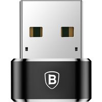 Adattatore Dati e Ricarica USB-C - USB-A Baseus, Nero CAAOTG-01