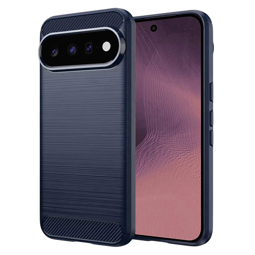 Custodia per Google Pixel 11 Pro / 11, Techsuit, Carbonio, Blu — 1