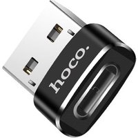 Adattatore Dati e Ricarica USB-C - USB-A HOCO UA6, Nero