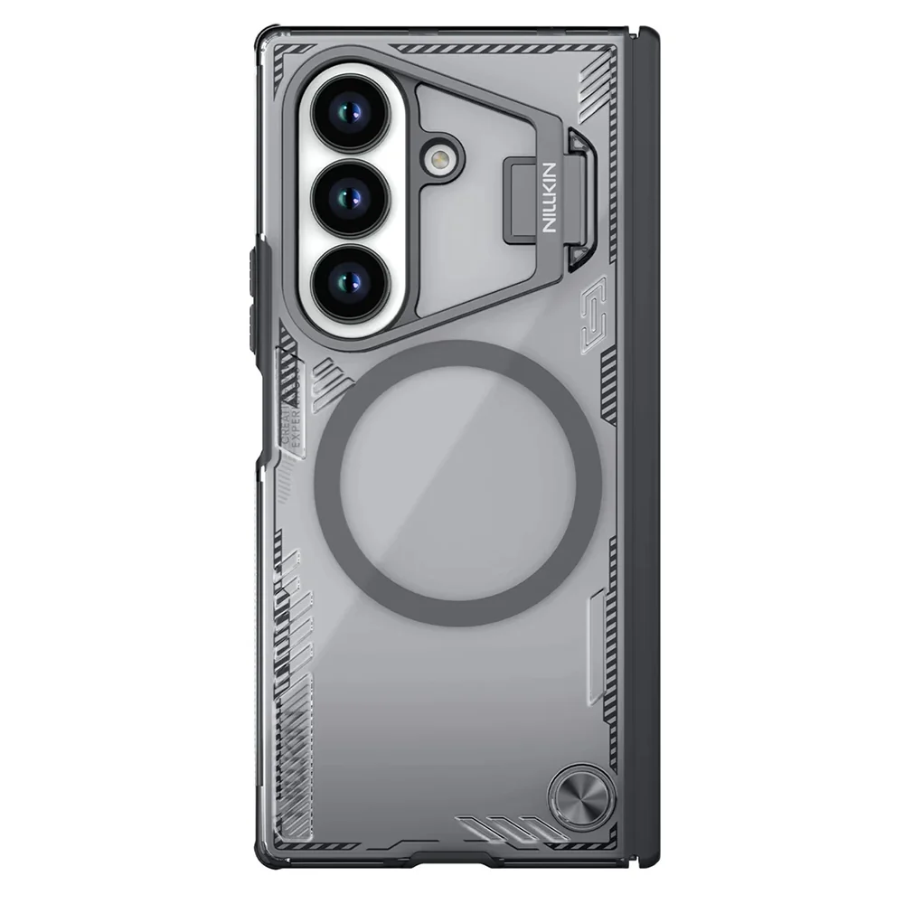 Custodia MagSafe per Samsung Galaxy Z Fold7 F966, Nillkin, Iceblade Prop con ritaglio per fotocamera, Nera — 1