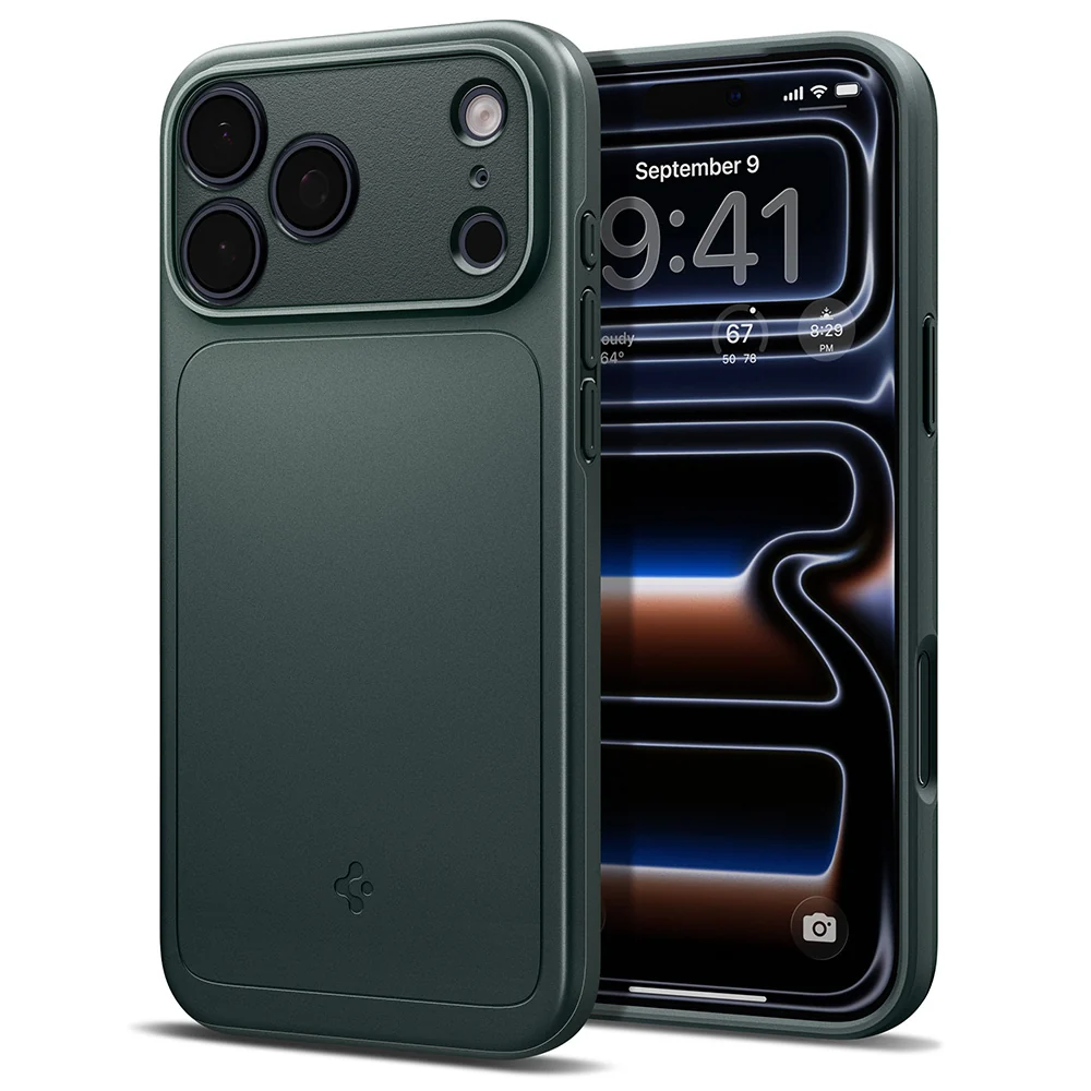 Custodia MagSafe per Apple iPhone 18 Pro / 17 Pro, Spigen, Thin Fit, Verde ACS12145 — 1