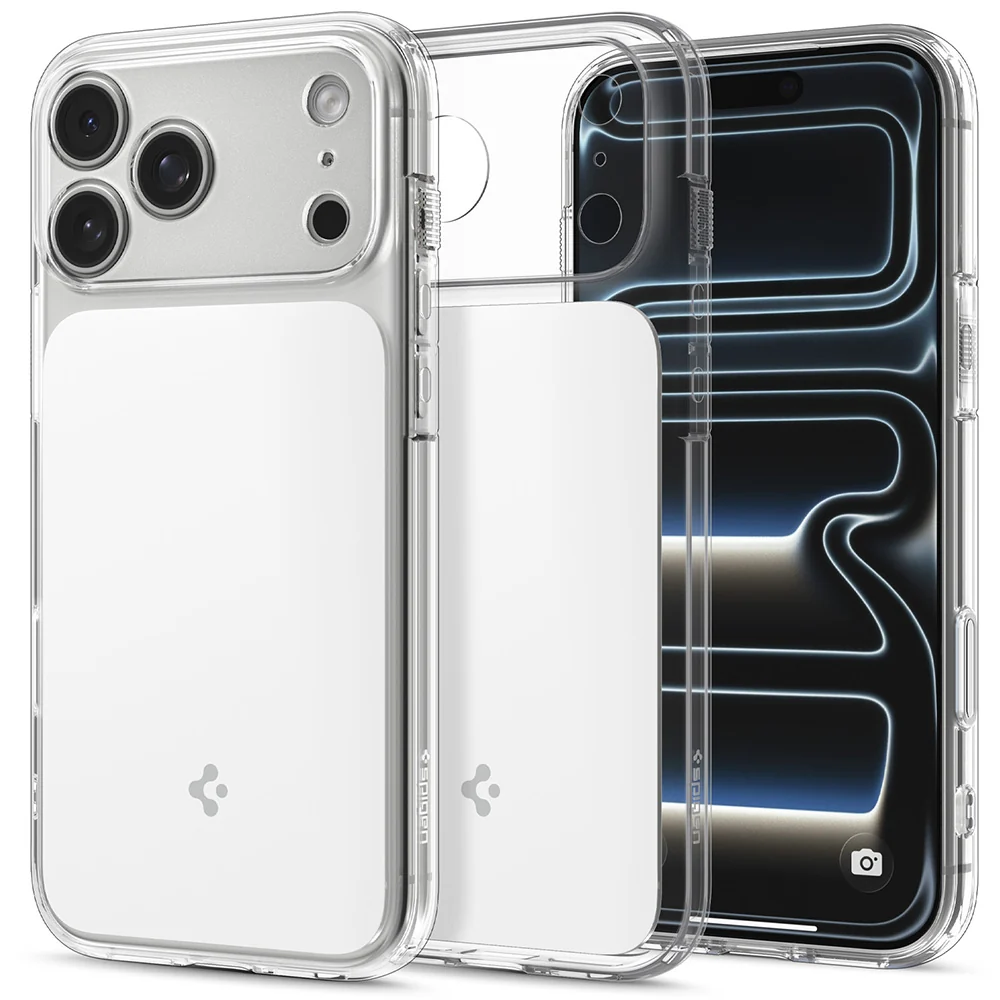 Custodia MagSafe per Apple iPhone 18 Pro Max / 17 Pro Max, Spigen, Ultra Hybrid T, Bianca ACS12132 — 1