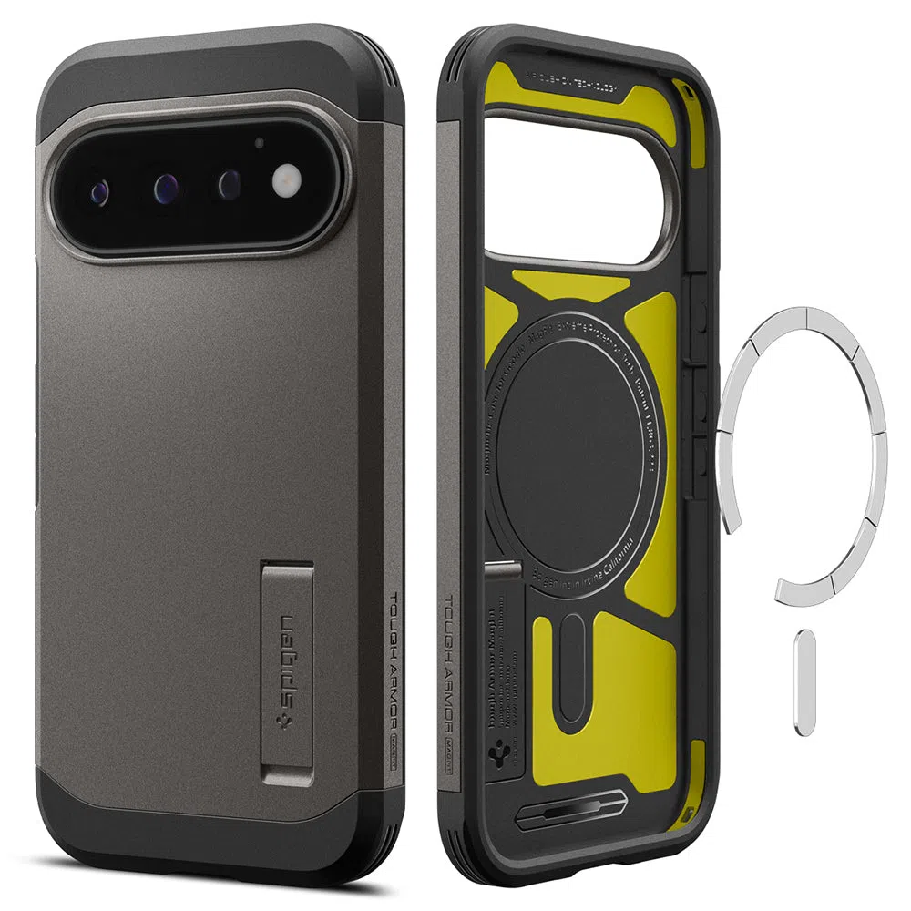 Custodia MagSafe per Google Pixel 11 Pro, Spigen, Tough Armor, Grigio ACS11860 — 1