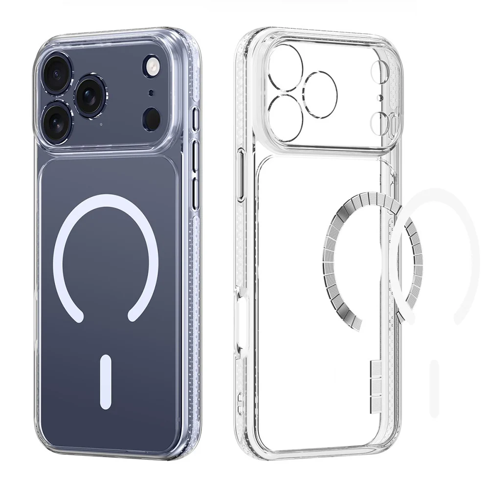 Custodia MagSafe per Apple iPhone 18 Pro / 17 Pro, DUX DUCIS, Clin, Trasparente — 1