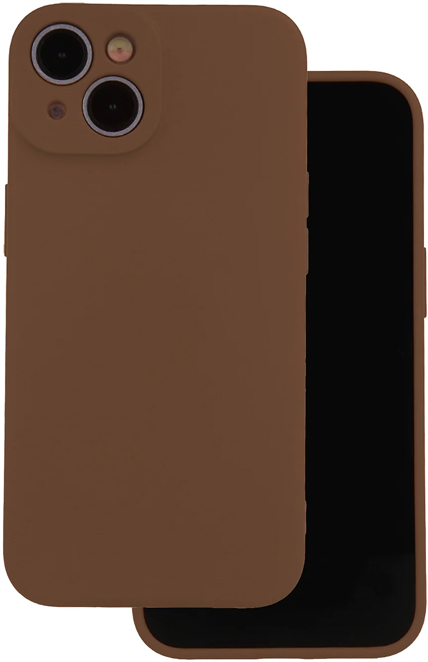Custodia per Apple iPhone 18 Pro / 17 Pro, OEM, Silicone, Marrone — 1