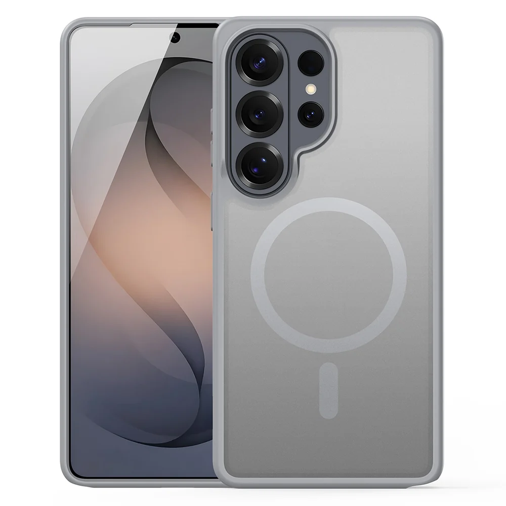 Custodia MagSafe per Samsung Galaxy S26 Ultra S948, DUX DUCIS, Yind, Grigio — 1