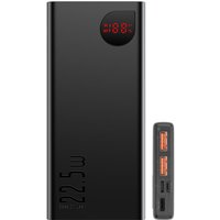 Batteria Esterna Baseus Adaman, 10000mAh, 22.5W, QC + PD, 1 x USB-C - 2 x USB-A, Nera PPAD070001